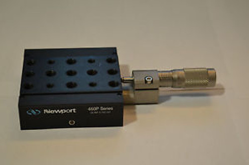 Newport 460P Series Peg Joining Translation Stage with SM-13 Micrometer