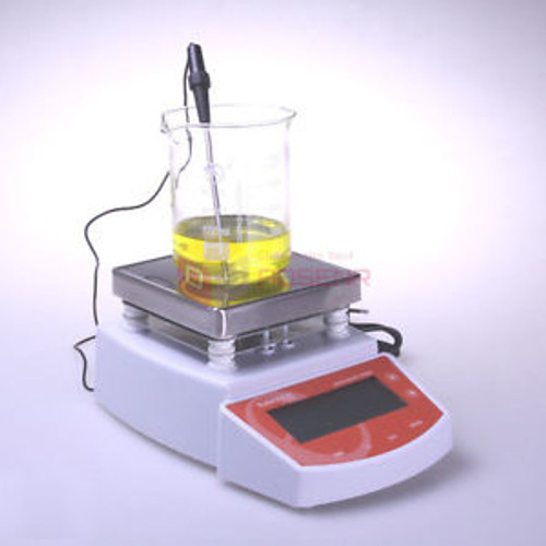 New 110V/220V Digital Hot Plate Magnetic Stirrer Electric Heating Mixer MS400