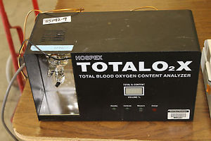 HOSPEX TOTAL 02X TOTAL BLOOD OXYGEN CONTENT ANALYZER