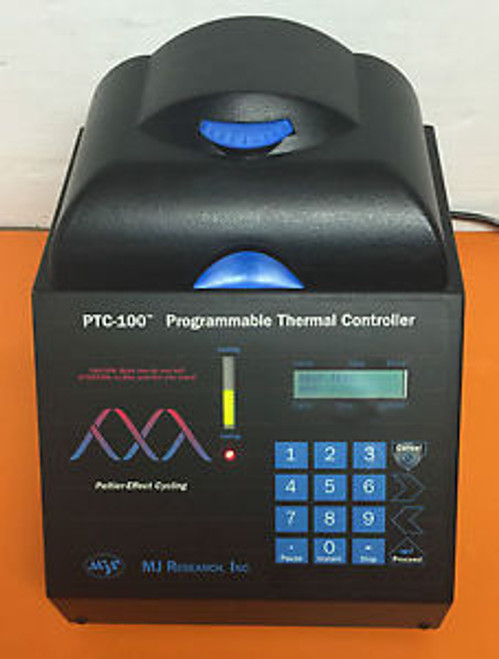 MJ RESEARCH PTC-100 PROGRAMMABLE THERMAL CONTROLLER PELTIER-EFFECT CYCLING 19621