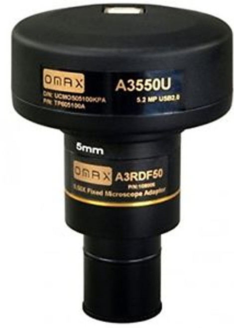 OMAX 5.0MP Digital USB Microscope Camera With Advanced Software And Calibration