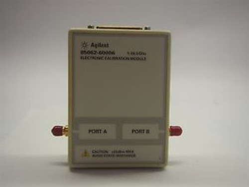 Agilent 85062-60006 1-26.5 GHz Electronic Calibration Module