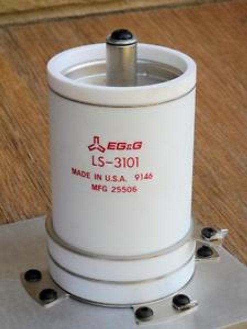 EG&G LS-3101 Hydrogen Thyratron Ceramic High Energy Switch Laser Tube