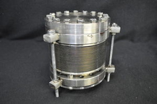 MDC 6 Conflat CF Bellow Flex Coupling w/ Varian End Flange - Ultra High Vacuum