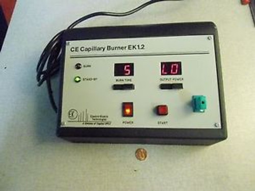 CE Capillary Window Burner EK1.2 Electro Kinetic Technologies