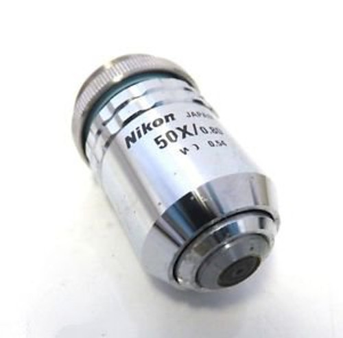 Nikon CF Plan 50x/0.80 ?/0 BD WD 0.54 Microscope Objective Lens