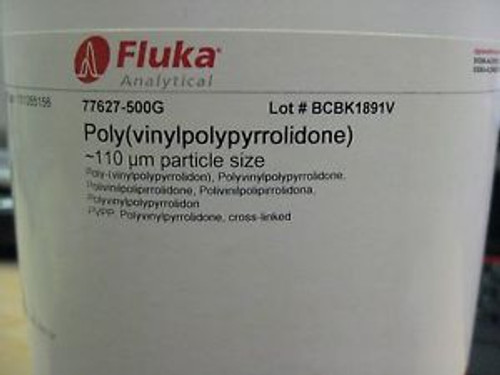 77627 Sigma-Aldrich FLUKA Poly(vinylpolypyrrolidone) ~110 ?m particle size