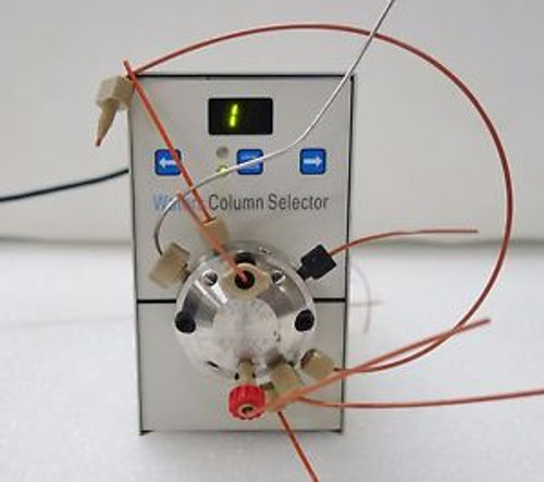 WATERS EV501-104-WA 6-COLUMN SELECTOR VALVE, SS, LOW PROFILE, HPLC POWERS UP
