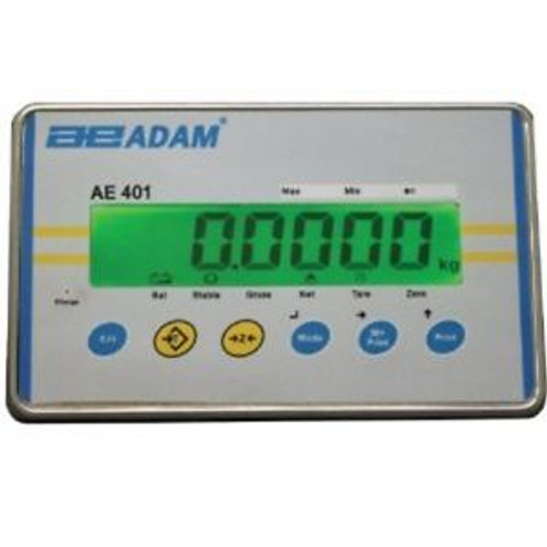 Adam Equipment Stainless Steel Lcd Weight Indicator 402 AE-402-INDICATOR NEW