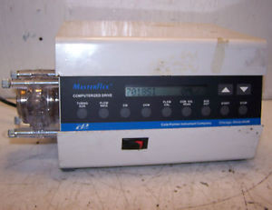 COLE PARMER COMPUTERIZED DRIVE PUMP 7550-60 WITH PUMP HEAD 70-14-21