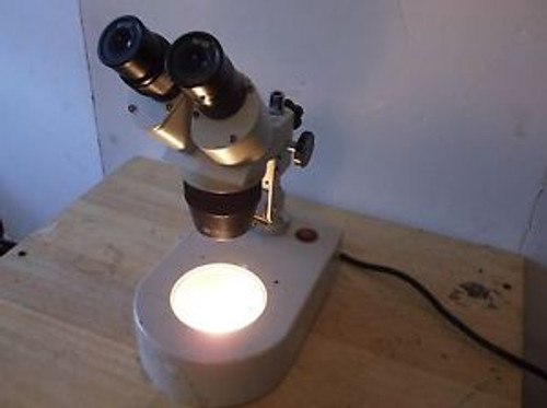 Generic Stereozoom Microscope 10-30x   adjustable top and bottom ilumination