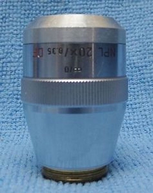 LEITZ WETZLAR MICROSCOPE OBJECTIVE NPL 20X / 0.35  DF