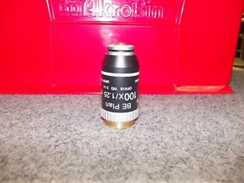 Nikon E100 Microscope Brightfield Objective MRN71900 CFI BE Plan Achro 100X oil