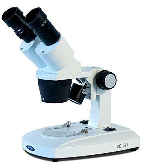 VELAB VE-S1 Binocular Stereo Microscope, 20X - 40X Magnification, LED Illuminati