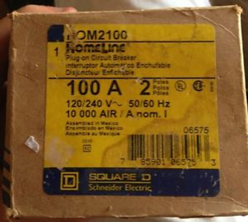 HomeLine 100 Amp Circuit Breaker HOM2100