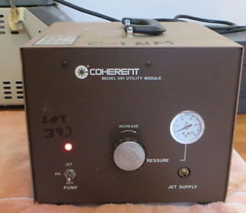 Coherent Dye Laser Utility Module 591 AS-IS