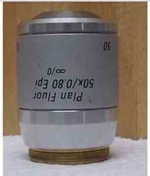 LEICA PLAN FLUOR MICROSCOPE OBJECTIVE 50x/0.80 EPI INFINITY/0