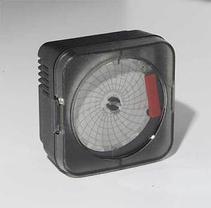 3.7 Super Compact Temperature Circular Chart Recorder, Dickson, SC387