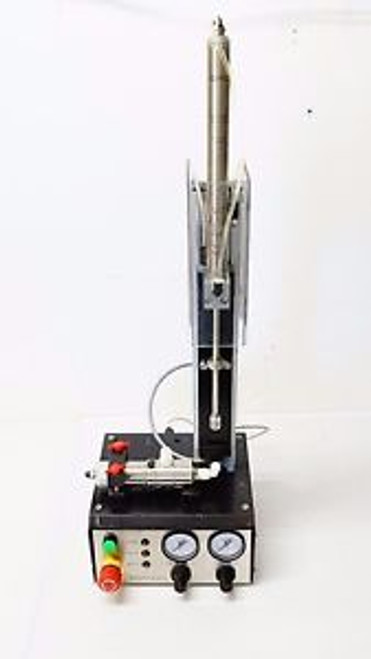 EFD BARREL FILL STATION BENCH TOP LABORATORY 8000BF-C-1 Tested Works Properly