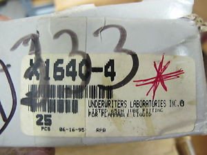 (17) Parker X1640-4 1/4 Brass Tee