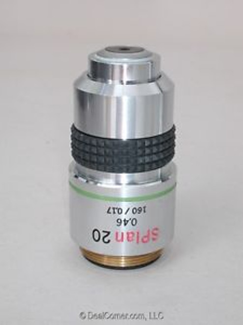 Olympus Microscope Objective, SPlan 20x
