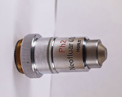 Zeiss Neofluar 40x Ph2 Phase Contrast 160mm TL Microscope Objective