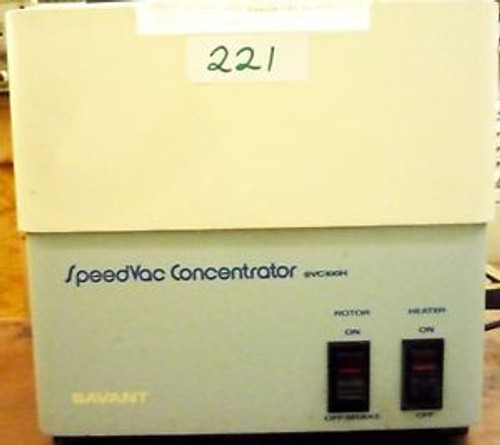 SAVANT SPEED VAC CONCENTRATOR  (ITEM # 221)