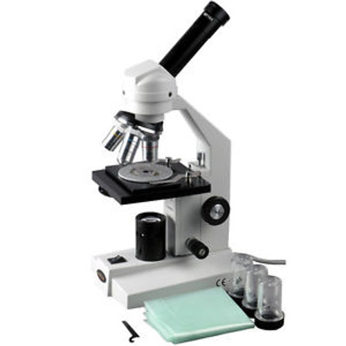 AmScope M200C-PZ 40x-1000x Polarizing and Brightfield Microscope