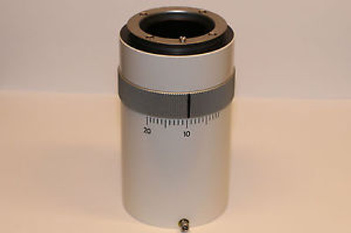 Zeiss Microscope Phototube with Iris Diaphragm Part Number 451355