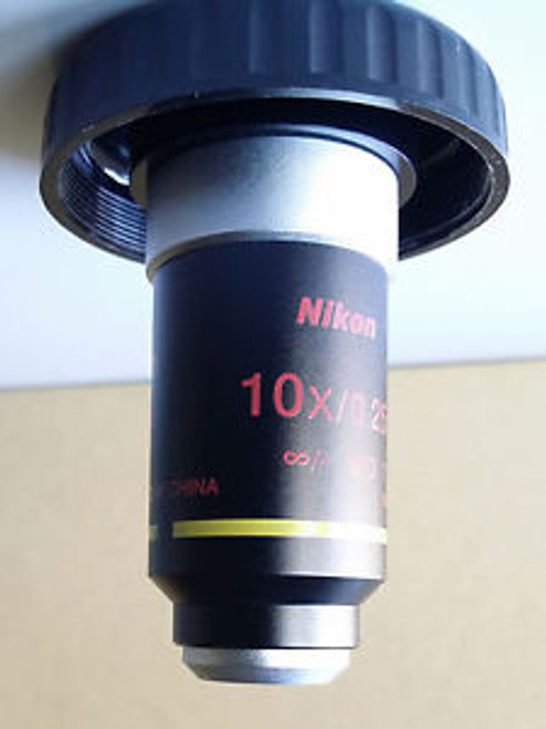 10x CFI Plan Achro Nikon Eclipse Microscope POL Objective MRP50102