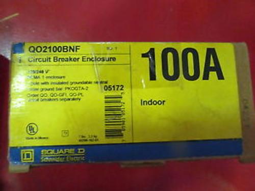 Square D QO2100BNF Circuit Breaker Enclosure 100 Amp
