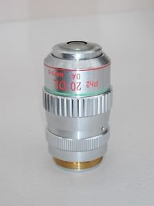 Nikon 20x Ph2 DL Phase Microscope Objective for Labophot, Optiphot. Nice.