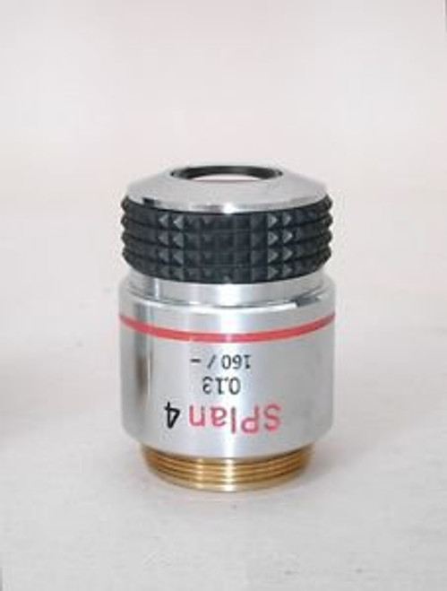 Olympus Microscope Objective, SPlan 4x