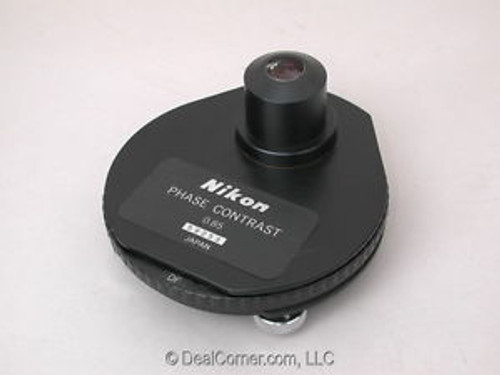 Nikon Microscope Phase Condenser 0.85 for Labophot, Optiphot , Nice!