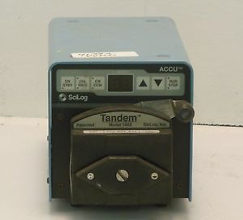 SciLog Accu variable speed metering pump with Tandem 1082 pump head.