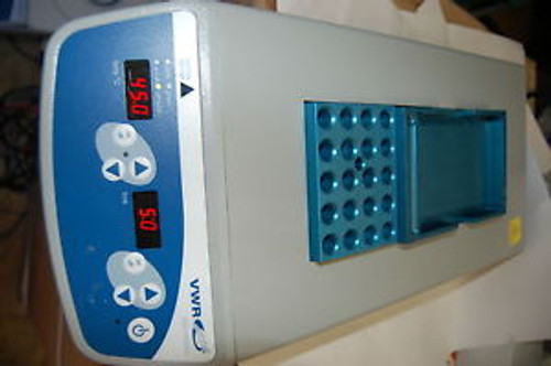 VWR Select heatblock dry plate hot lab dri-bath  block digital two 12621-092 mic