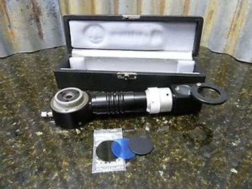 Wild Heerbrugg Microscope Drawing Tube w/Case Zeichentubus For M12 M20