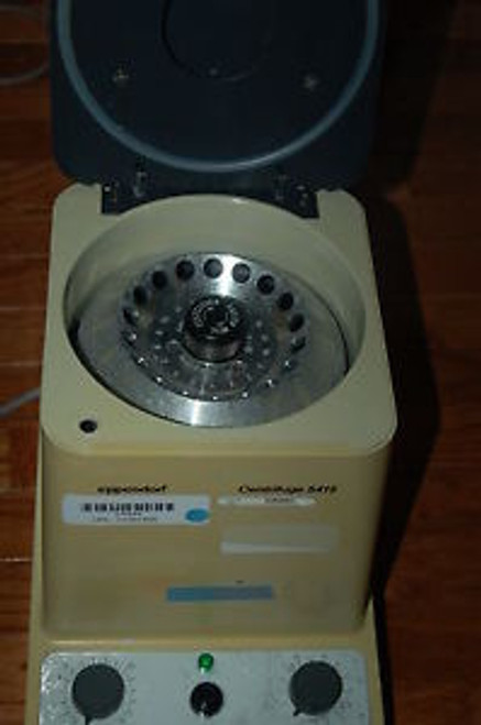 Eppendorf 5415  Microcentrifuge centrifuge laboratory lab table  top rotor micro