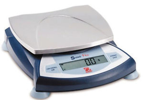 Ohaus SP601 Lab Balance, Compact Gold Portable Scale, 600gX0.1g, AC Adapter,New