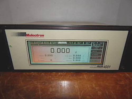 Molectron Detector Opti-MUM 4001 4 Channel Joulemeter Ratiometer, OM4001