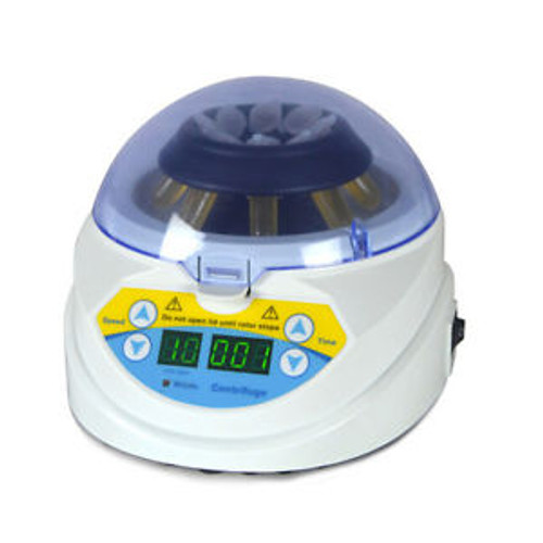 MINI-10K+ Adjustable Speed Micro Lab Centrifuge Time Setting Digital Centrifugal