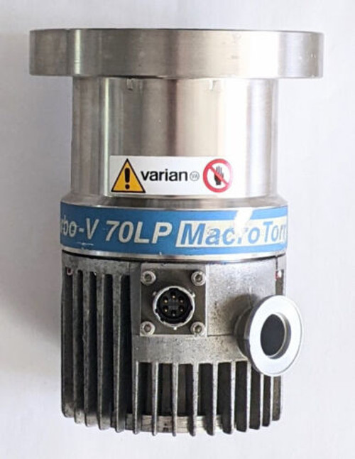 Varian Turbo-V 70LP Turbo-molecular Vacuum Pump 969-9365 4.5CF MacroTorr