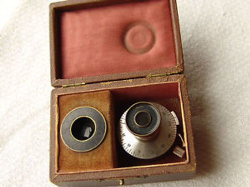 REICHERT POLARISATOR FOR MICROSCOPE ORIGINAL CASE VINTAGE AUSTRIA OPTICS