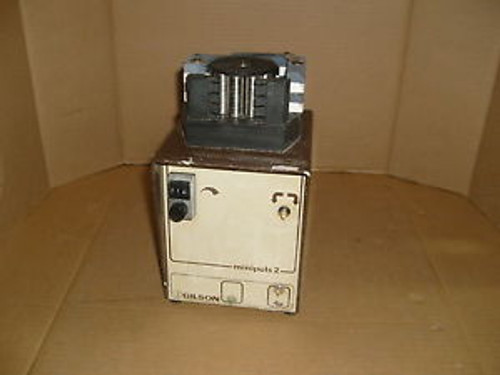 Gilson MiniPuls 2 Peristaltic Pump 4 Line Analog Pump MiniPuls2