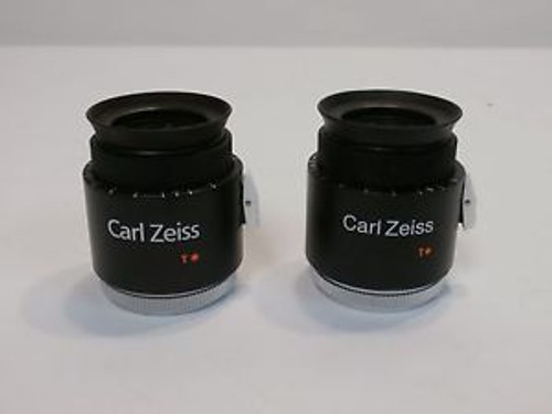 Carl Zeiss T OR Surgical Binocular Eye Piece Lenses Set of Two 10X/22B