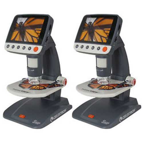 Celestron 44360 Infiniview - LCD Digital Microscope - 2 Pack BRAND NEW
