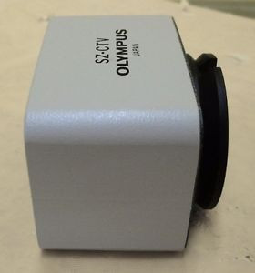 Olympus SZ-CTV Trinocular Microscope C-Mount TV Adapter Used Working