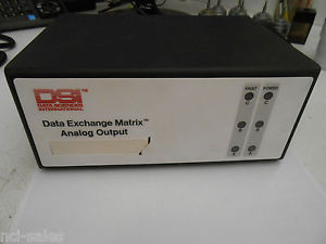 DSI 271-0129-002 DATA EXCHANGE MATRIX 8 SOURCE ANALOG OUTPUT