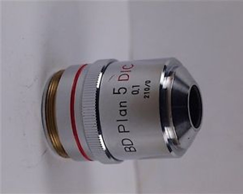 Nikon BD Plan 5x DIC 210mm TL Microscope Objective
