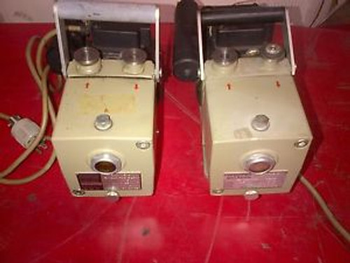 Pfeiffer -Balzer Vacuum Pump Duo1.5A PK D40 703 LOT OF (2)